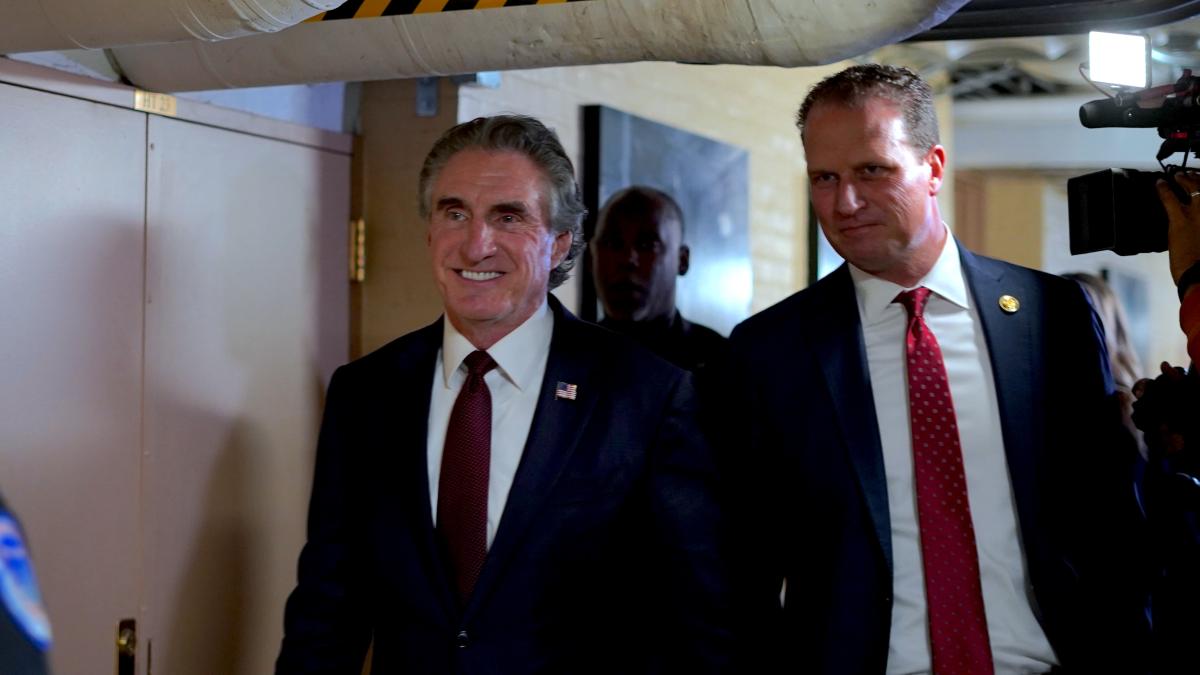 Chairman Pfluger with Secretary Burgum