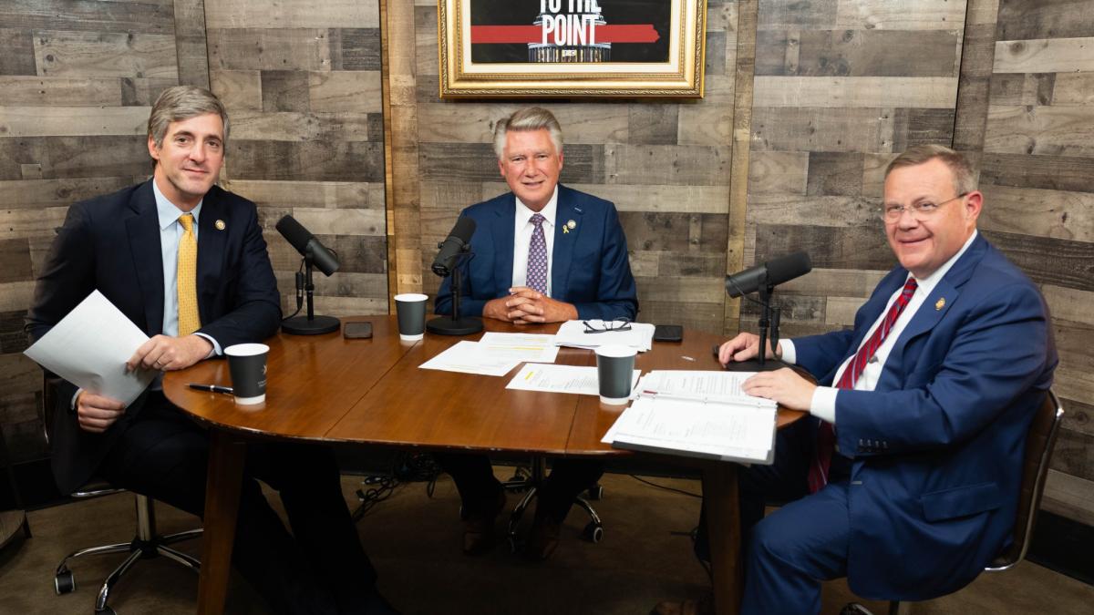 Reps. Mark Harris, Brad Knott, and Tim Moore joined the RSC's Right to the Point Podcast.