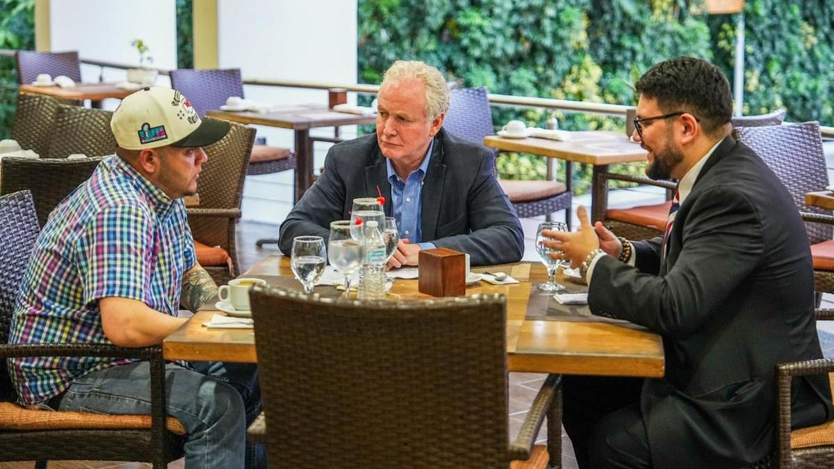 Sen. Van Hollen meets with MS-13 Gang Leader