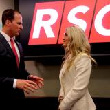 Pfluger with Riley Gaines