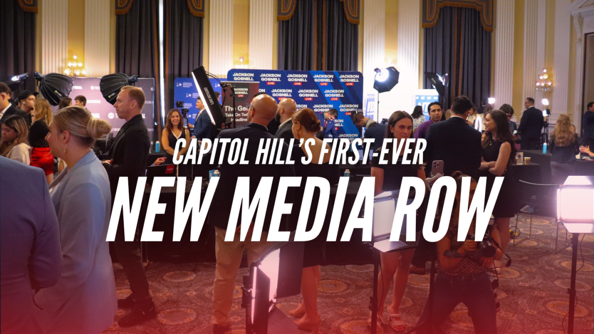 Capitol Hill's First-Ever New Media Row